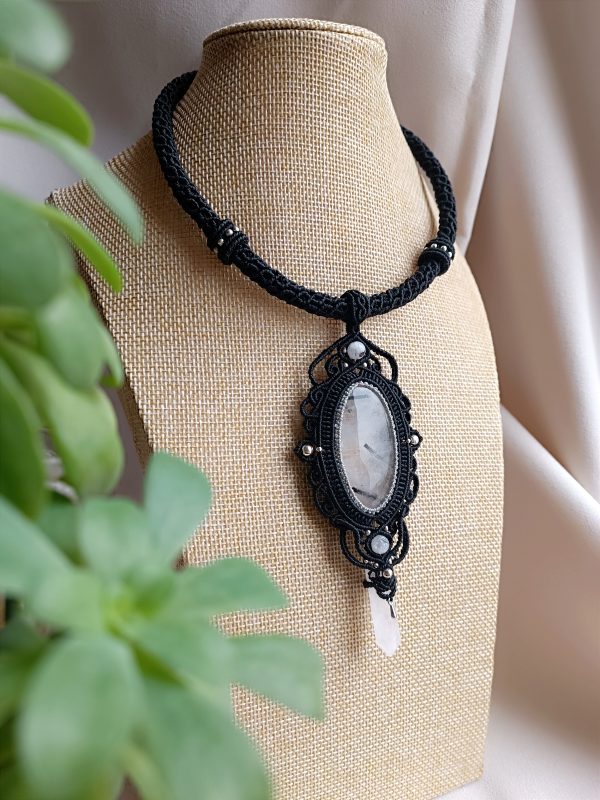 Collier quartz tourmaline – Image 2