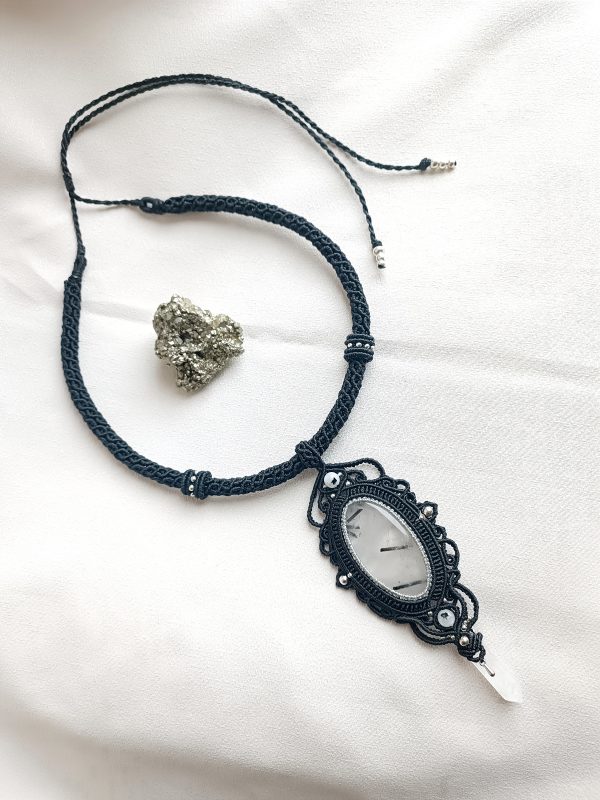 Collier quartz tourmaline – Image 3