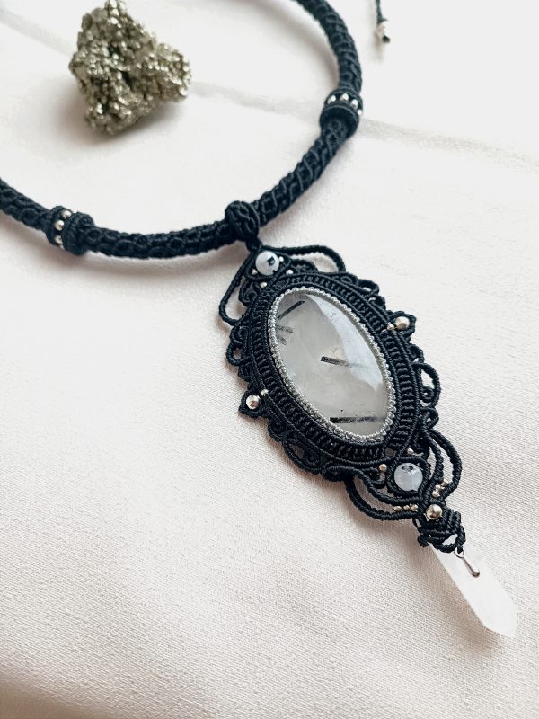 Collier quartz tourmaline – Image 4
