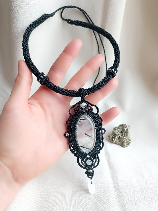 Collier quartz tourmaline – Image 6
