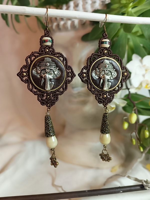 Boucles d'oreilles Ganesh – Image 2