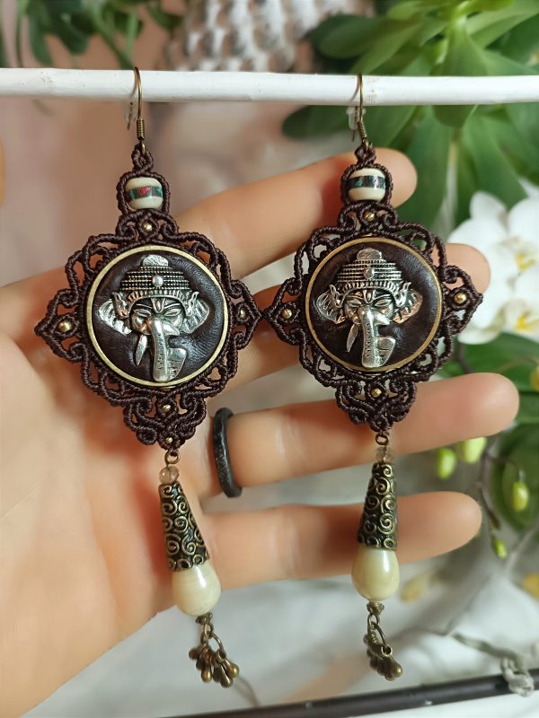 Boucles d'oreilles Ganesh – Image 3