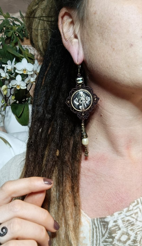 Boucles d'oreilles Ganesh – Image 4
