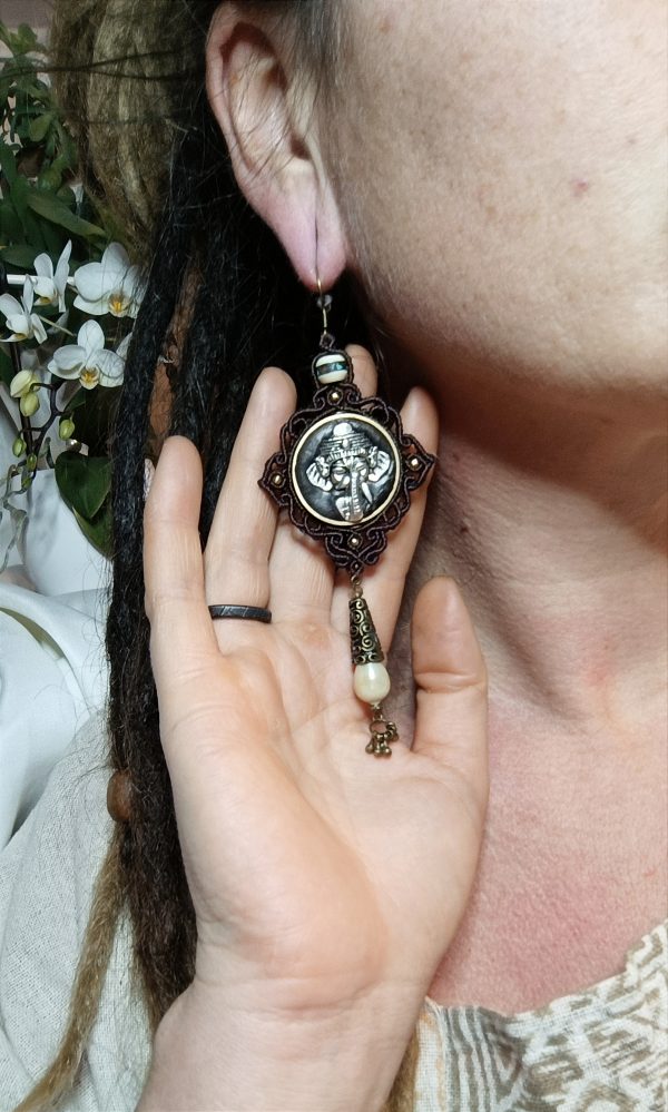 Boucles d'oreilles Ganesh – Image 5