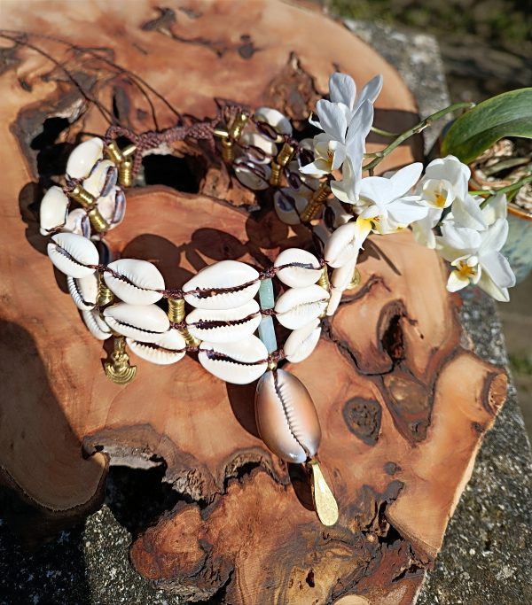 Collier ras de coup cauris – Image 6