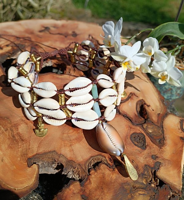 Collier ras de coup cauris – Image 5