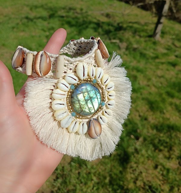 Collier ras de coup labradorite – Image 11