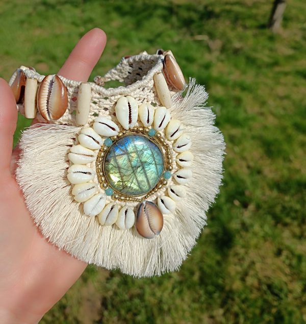 Collier ras de coup labradorite – Image 10