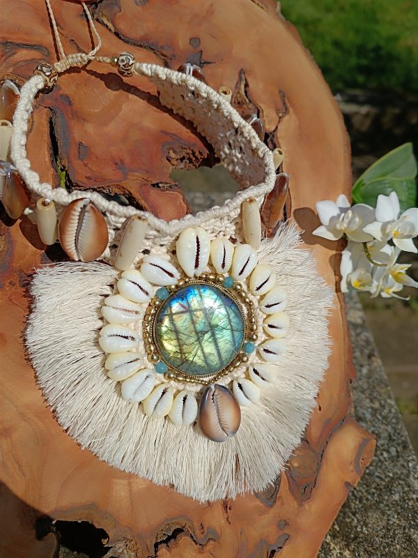 Collier ras de coup labradorite – Image 8