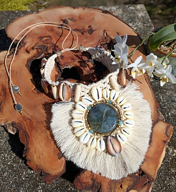 Collier ras de coup labradorite – Image 5