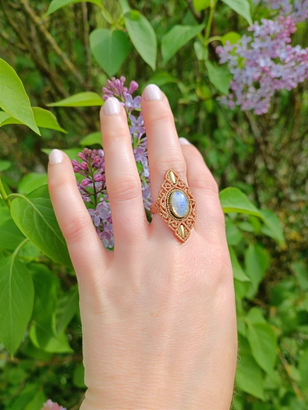 Bague pierre de lune – Image 5