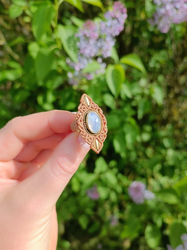 Bague pierre de lune – Image 6