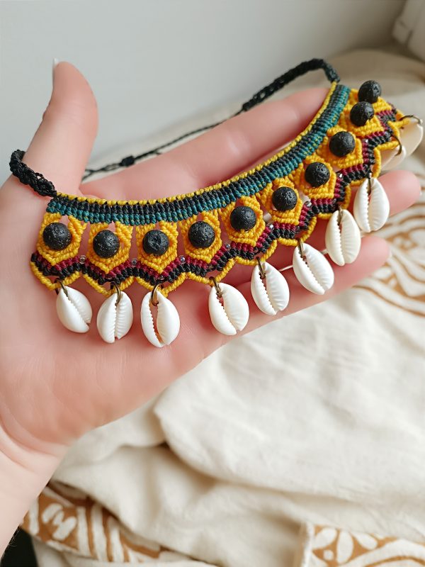 Collier pierre de lave – Image 2