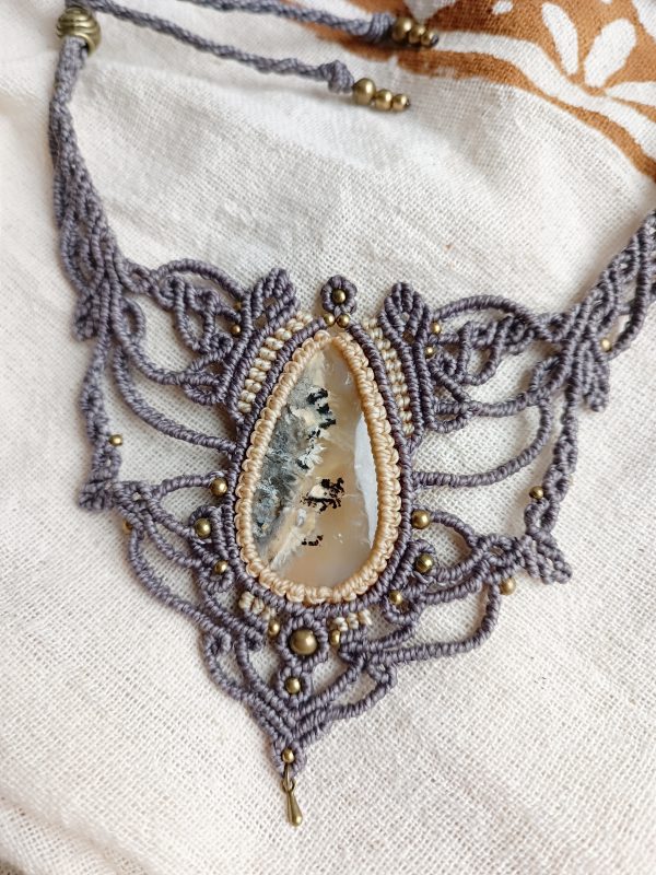 Collier Agate dendritique – Image 3