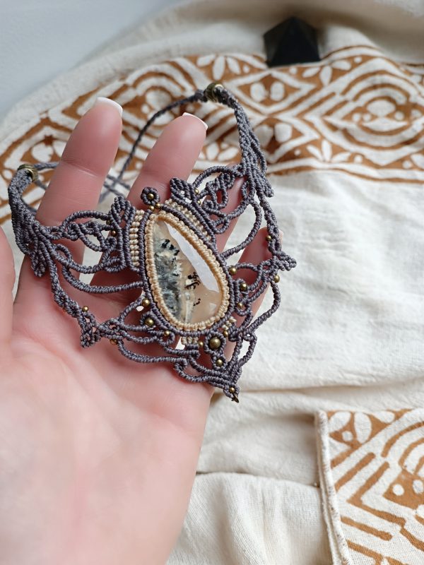 Collier Agate dendritique – Image 4